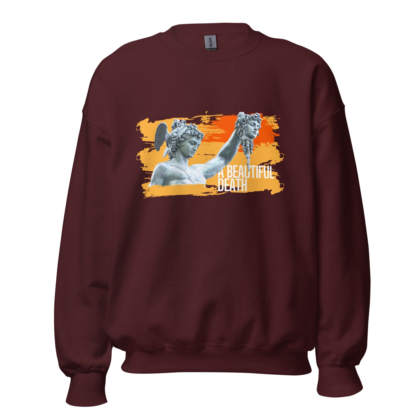 Artwork Painting Beautiful Death Statue Unisex Sweatshirt