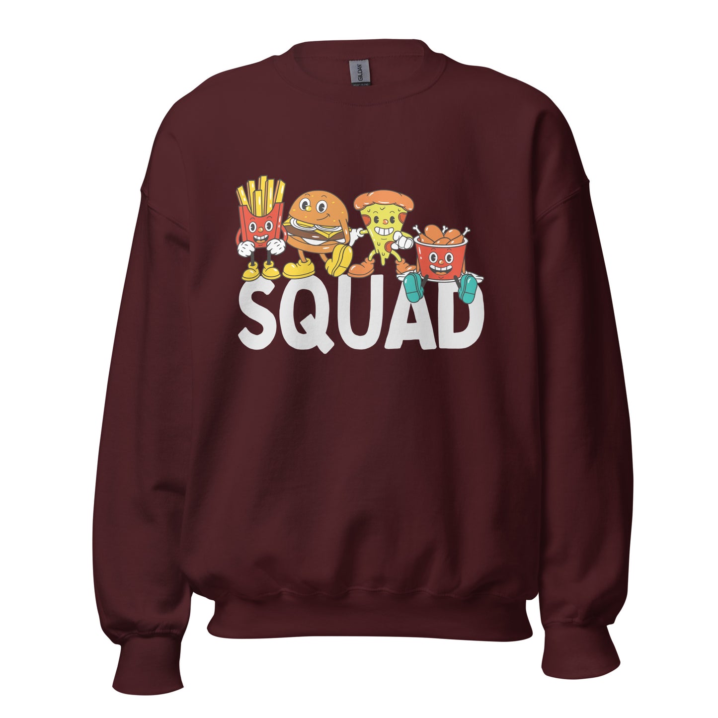 Fast Food Squad - Let's eat! Unisex Sweatshirt