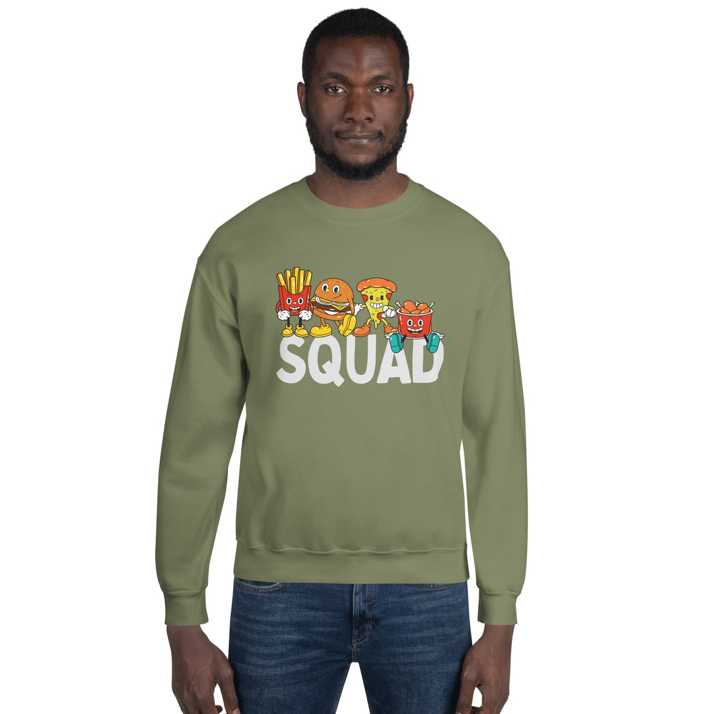 Fast Food Squad - Let's eat! Unisex Sweatshirt