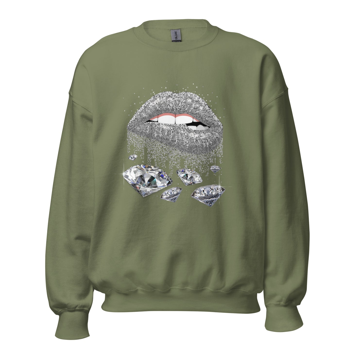Diamond Lips Unisex Sweatshirt