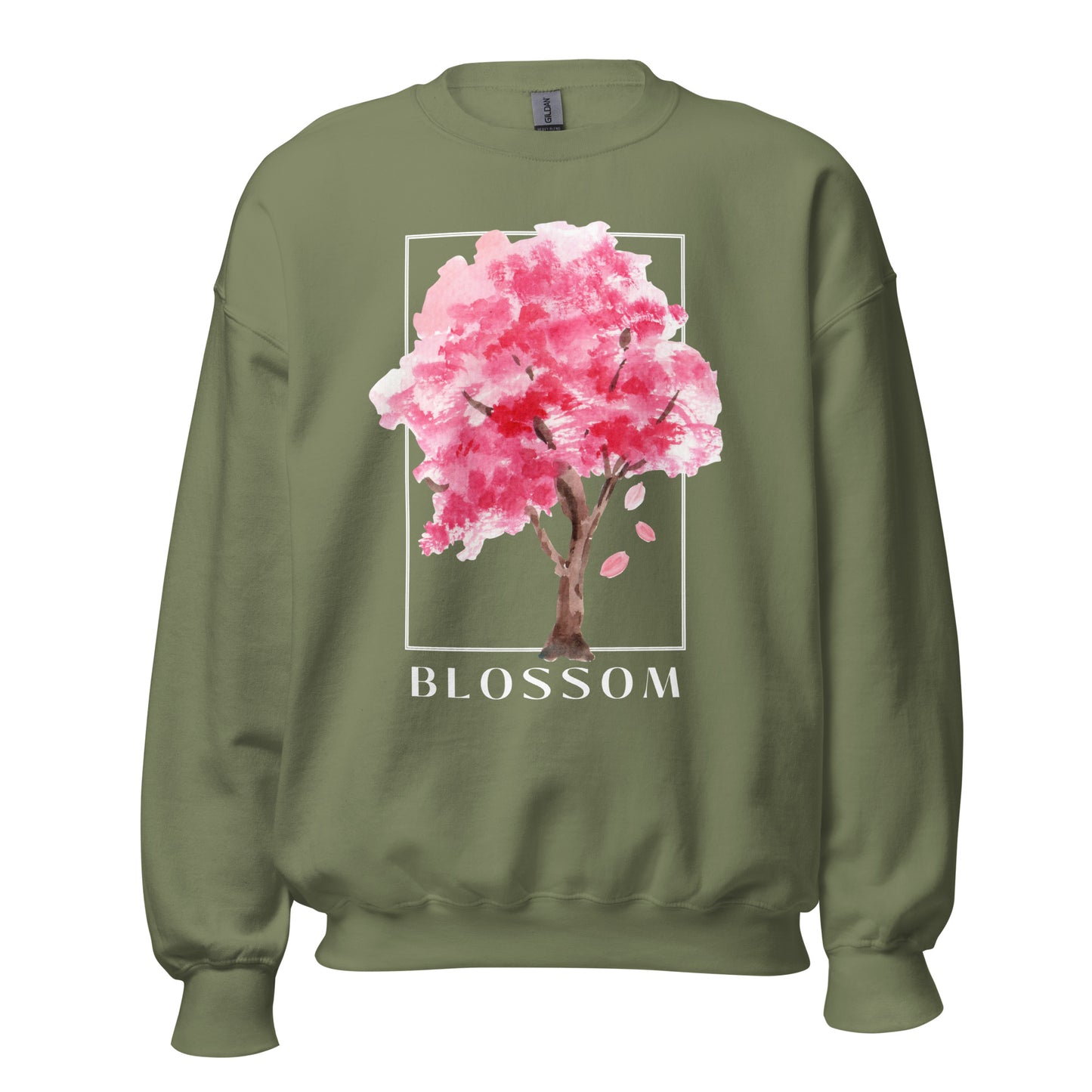 Blossom watercolor tree Unisex Sweatshirt