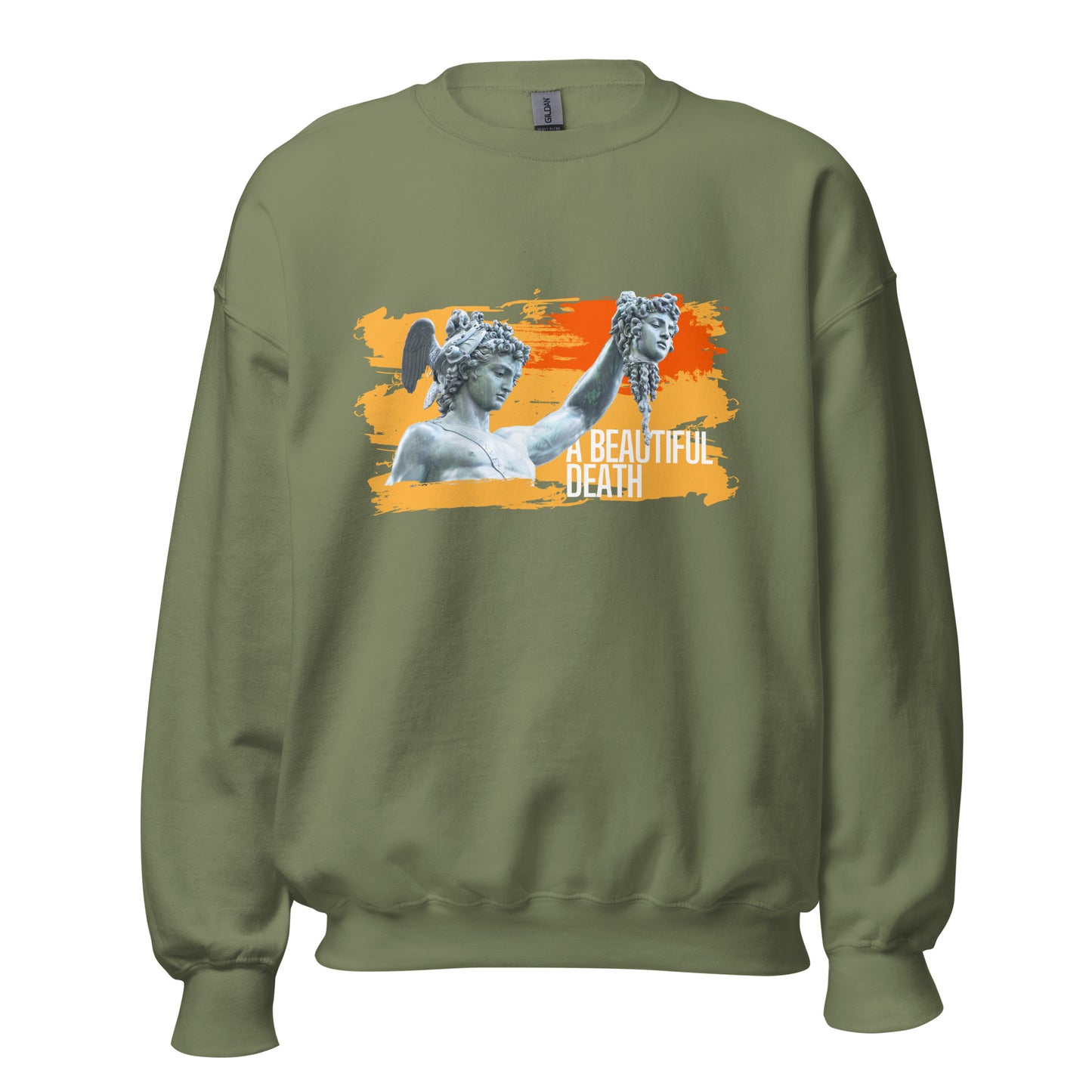 Artwork Painting Beautiful Death Statue Unisex Sweatshirt