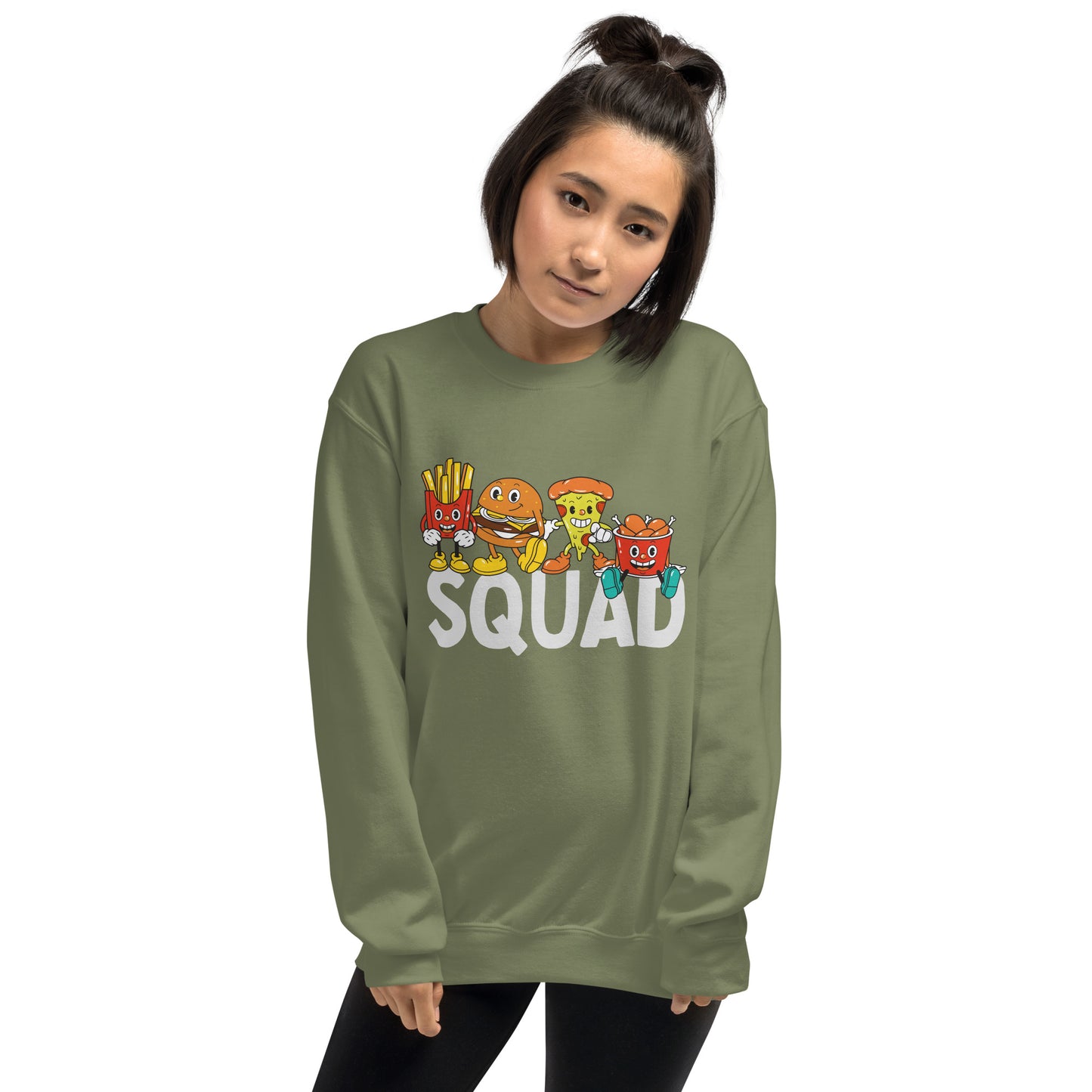 Fast Food Squad - Let's eat! Unisex Sweatshirt