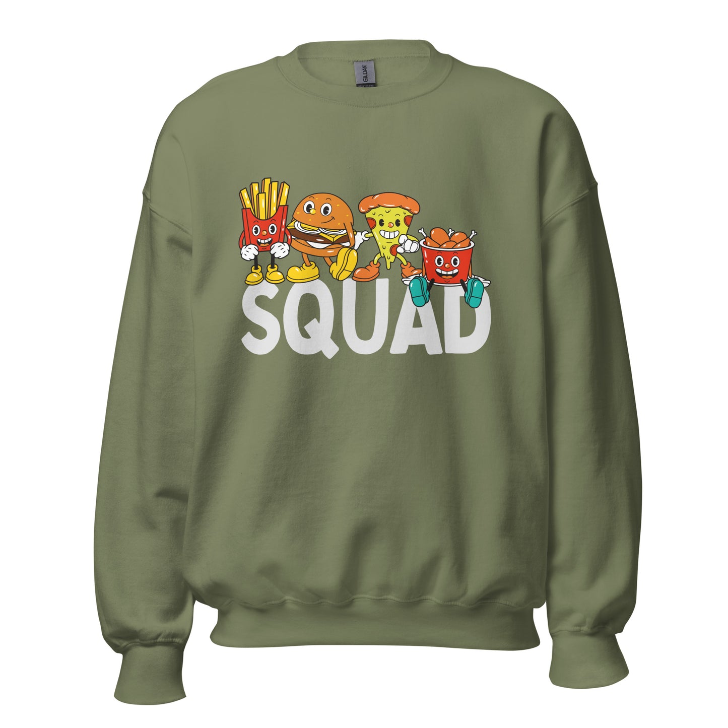 Fast Food Squad - Let's eat! Unisex Sweatshirt