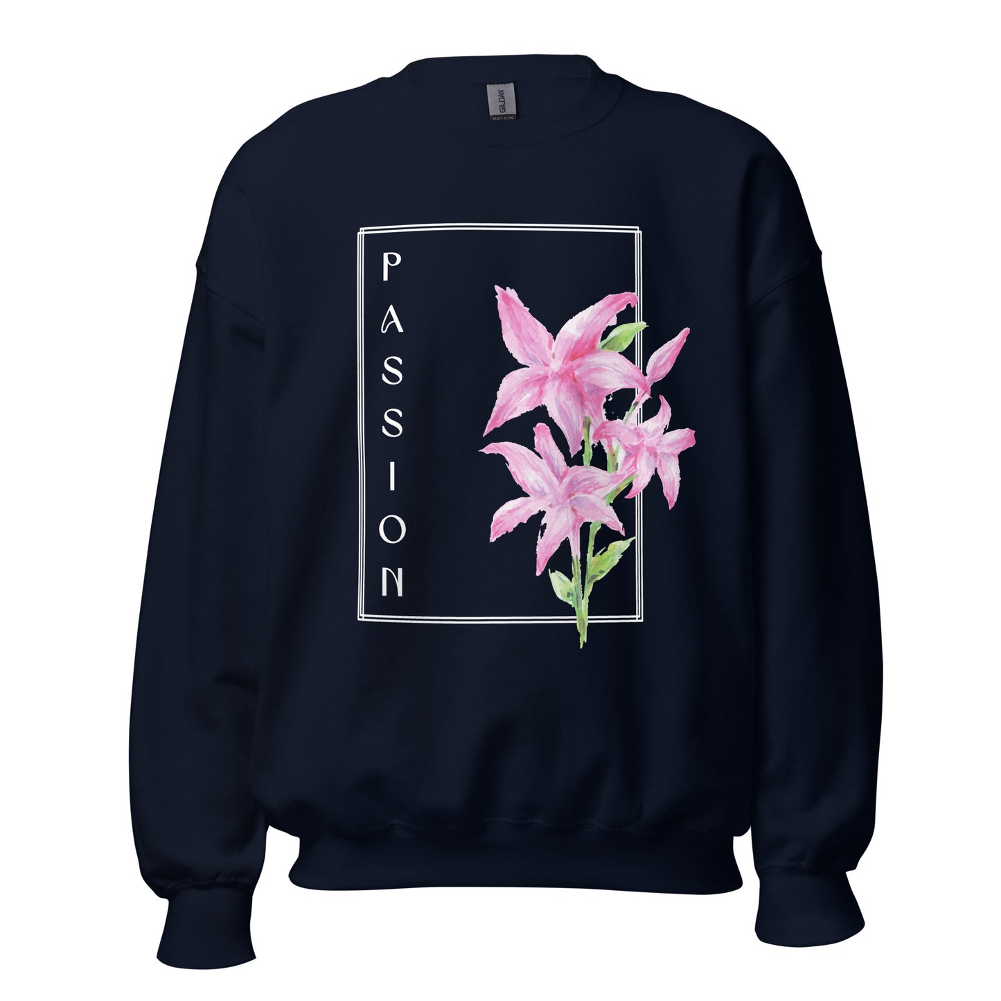 Passion watercolor lily Unisex Sweatshirt