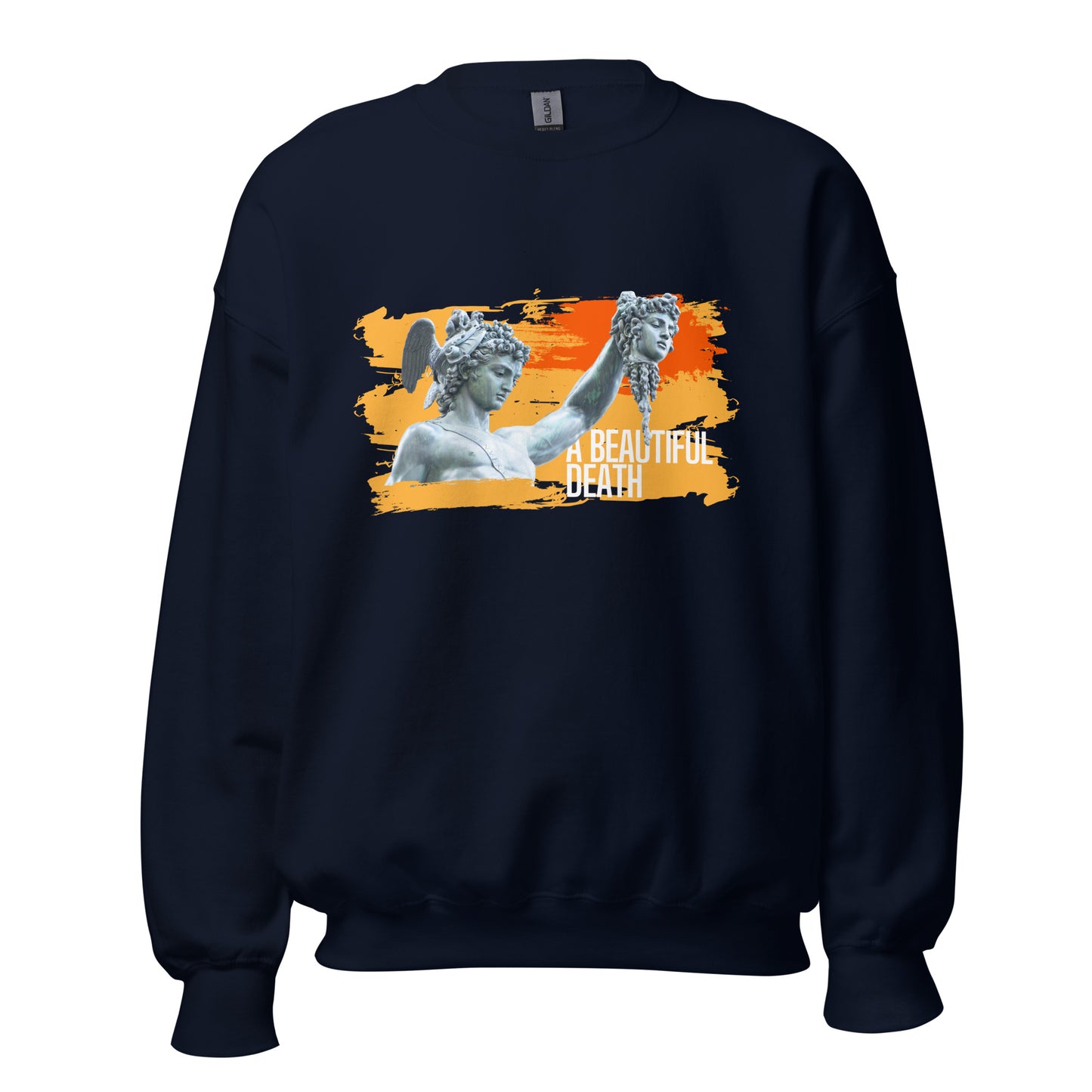 Artwork Painting Beautiful Death Statue Unisex Sweatshirt