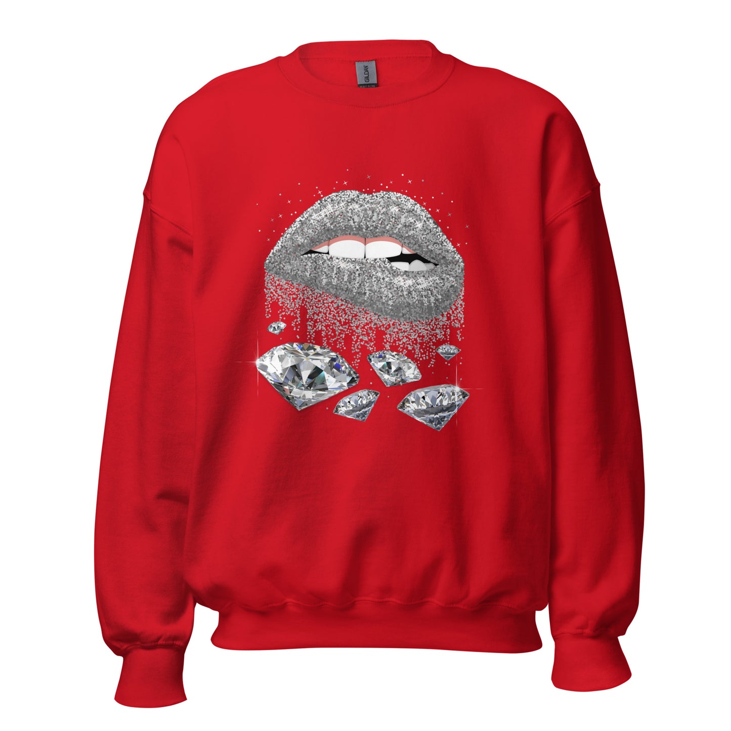 Diamond Lips Unisex Sweatshirt