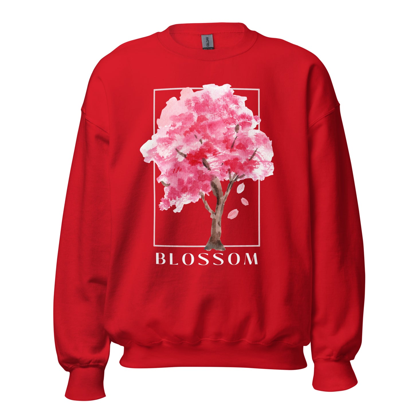 Blossom watercolor tree Unisex Sweatshirt