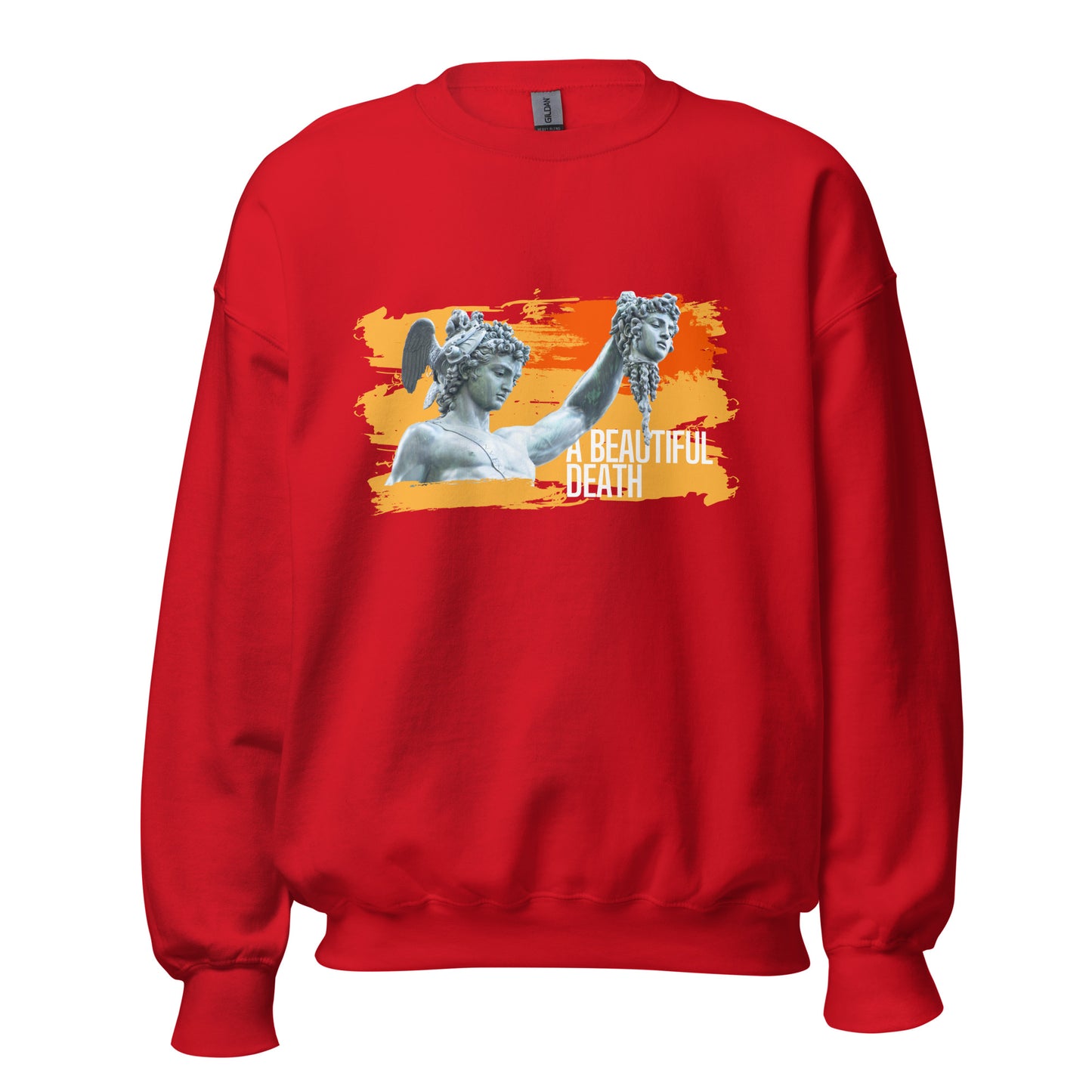 Artwork Painting Beautiful Death Statue Unisex Sweatshirt