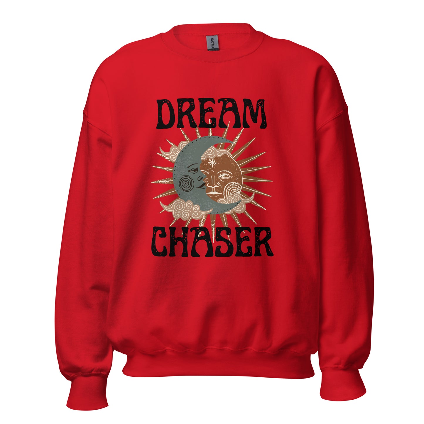 Dream Chaser sun moon Unisex Sweatshirt