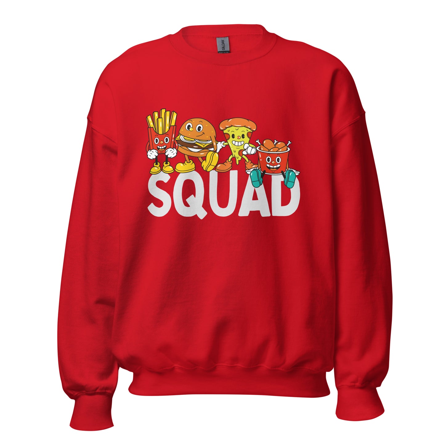 Fast Food Squad - Let's eat! Unisex Sweatshirt