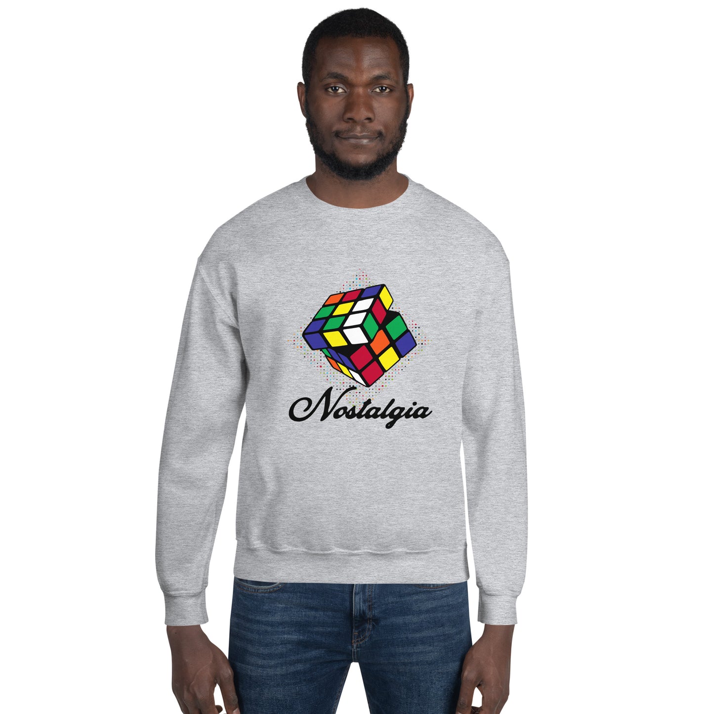 Nostalgia Rubik's Cube Unisex Sweatshirt