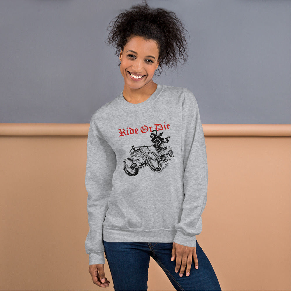 Ride or Die reaper Unisex Sweatshirt