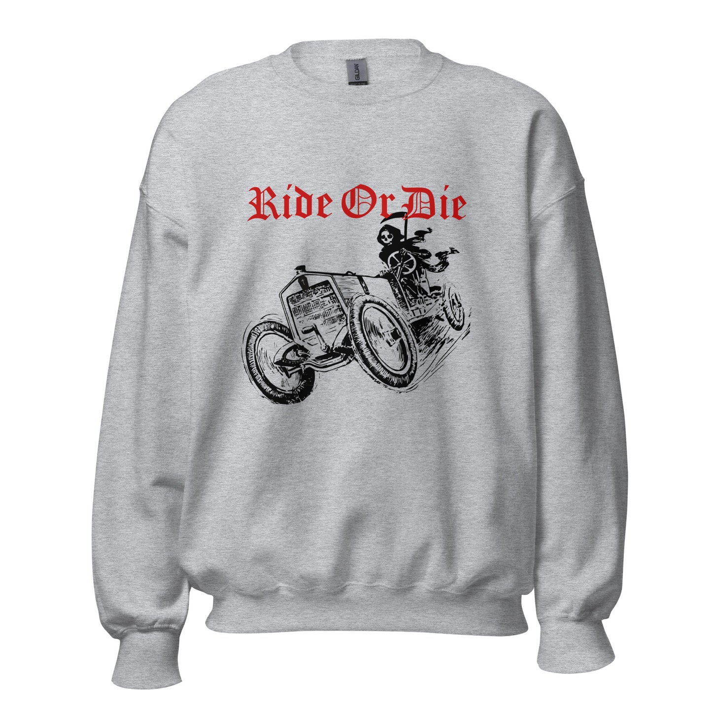 Ride or Die reaper Unisex Sweatshirt