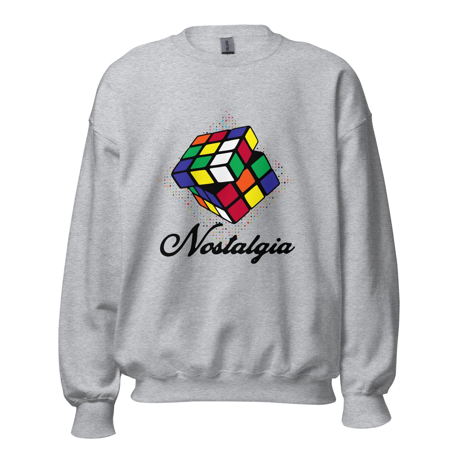 Nostalgia Rubik's Cube Unisex Sweatshirt