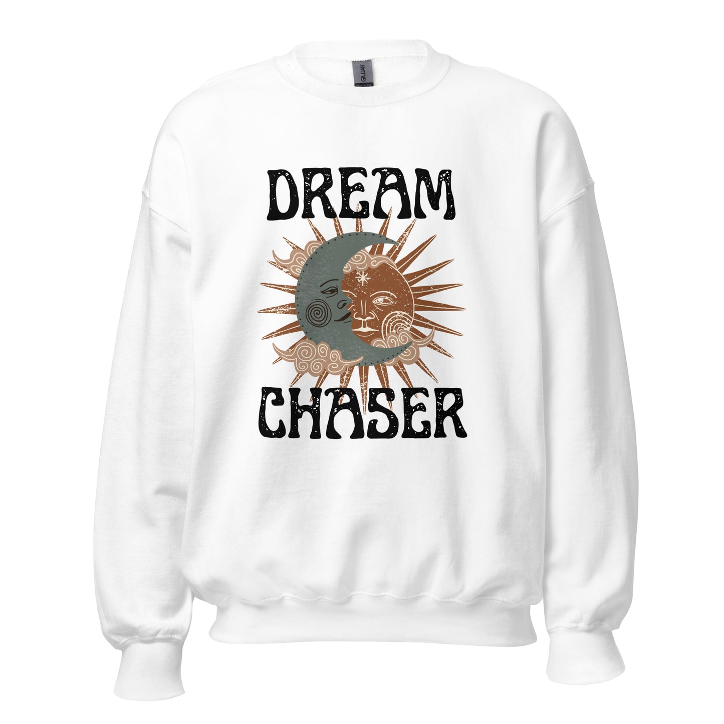Dream Chaser sun moon Unisex Sweatshirt