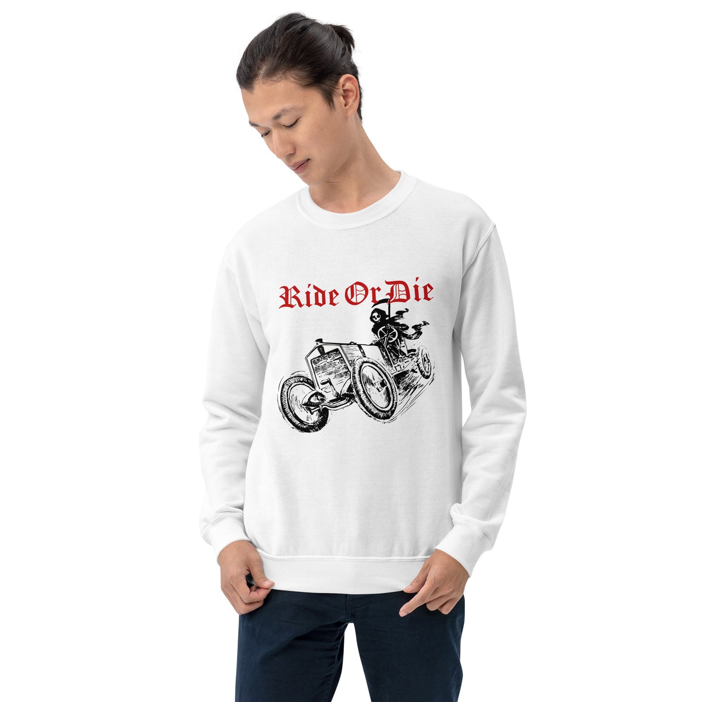Ride or Die reaper Unisex Sweatshirt