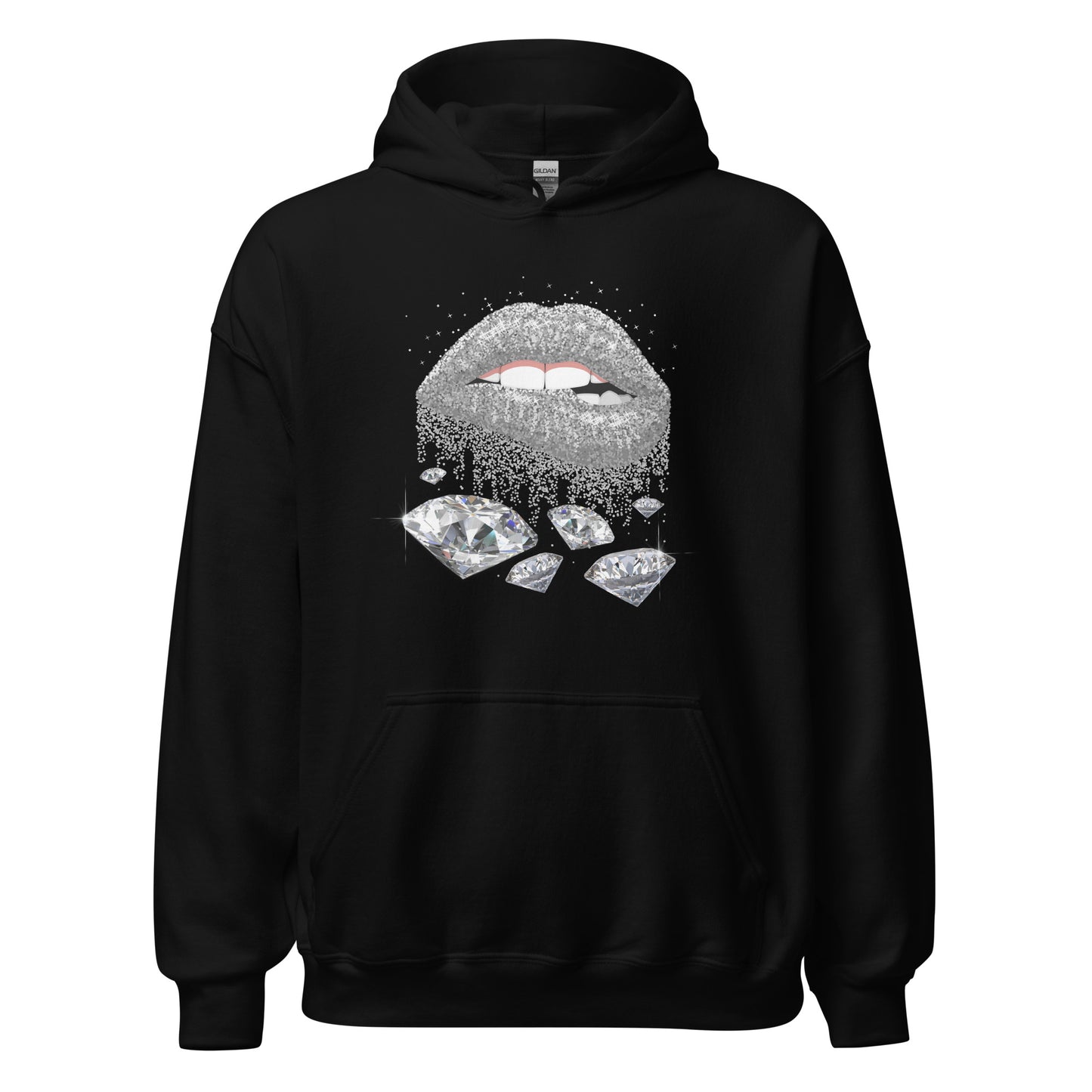 Diamond Lips Unisex Hoodie