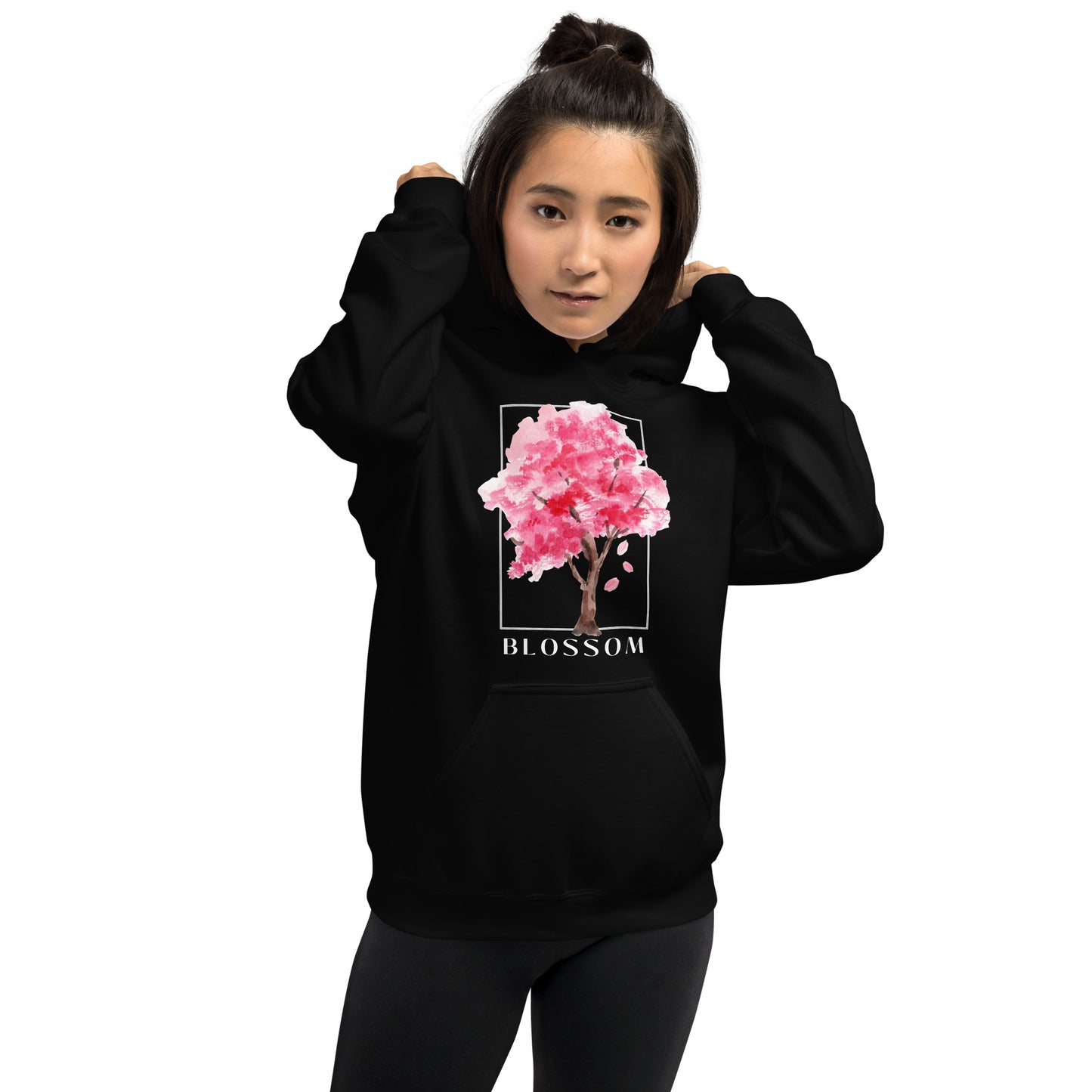 Blossom watercolor tree Unisex Hoodie