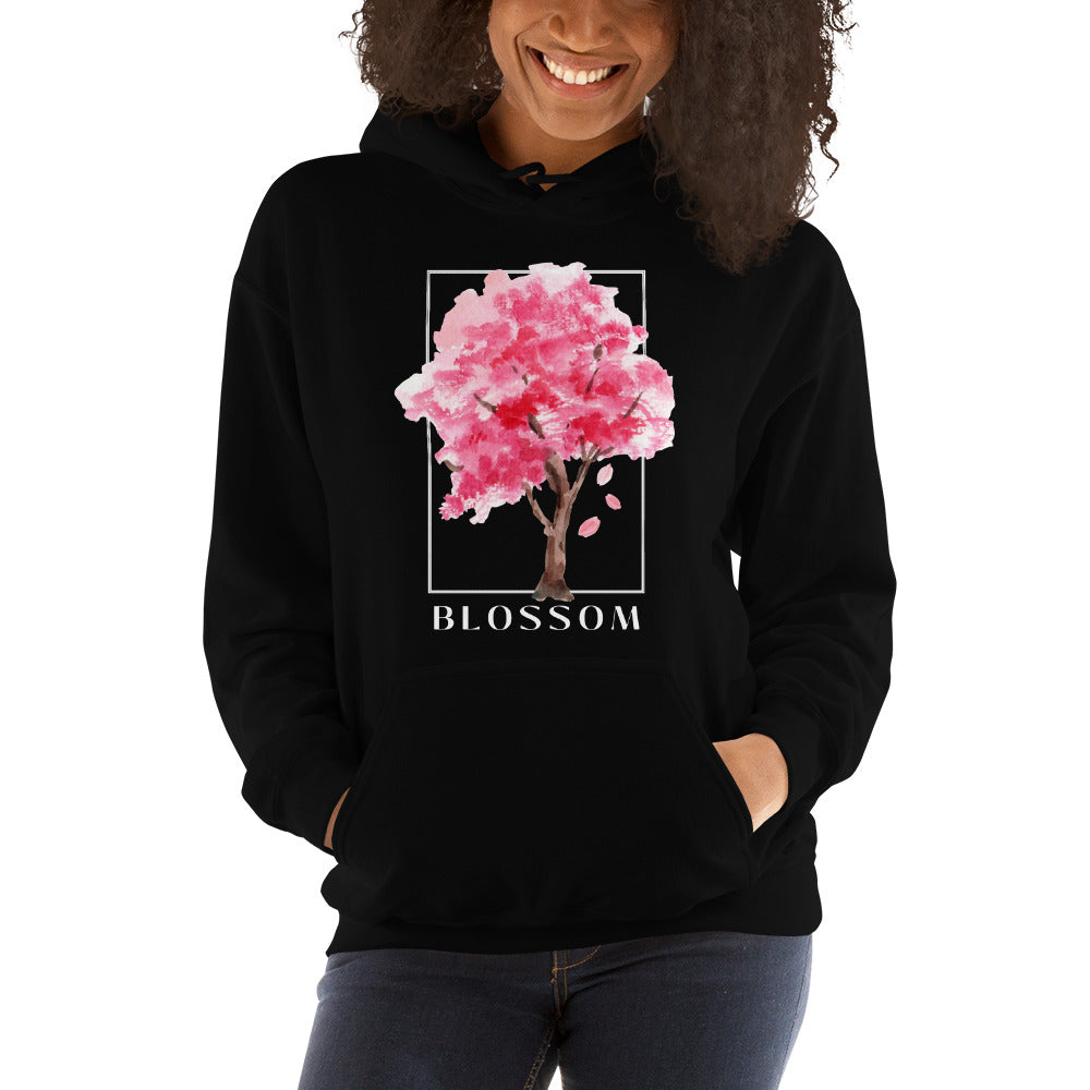 Blossom watercolor tree Unisex Hoodie