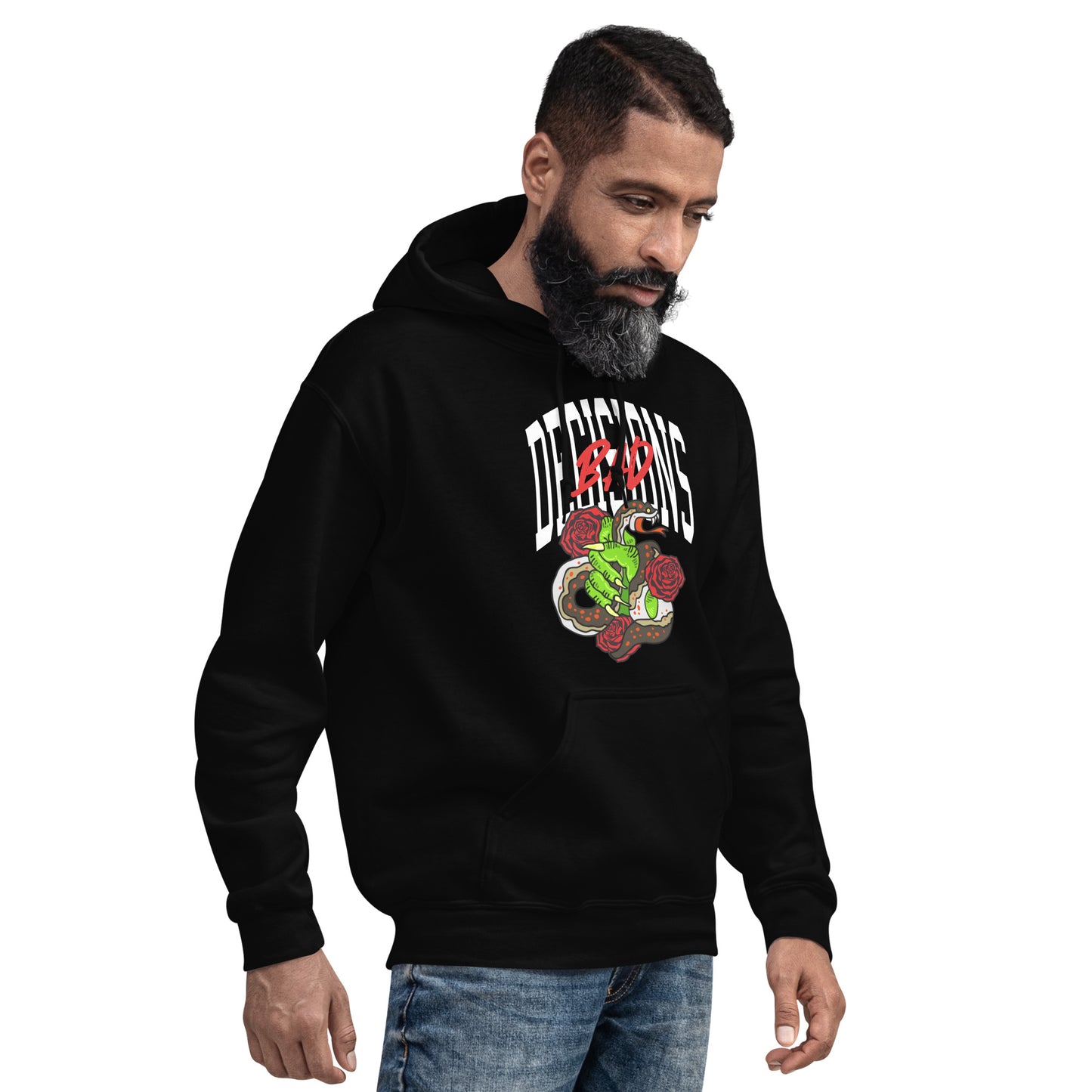 BAD Decisions traditional tattoo Unisex Hoodie