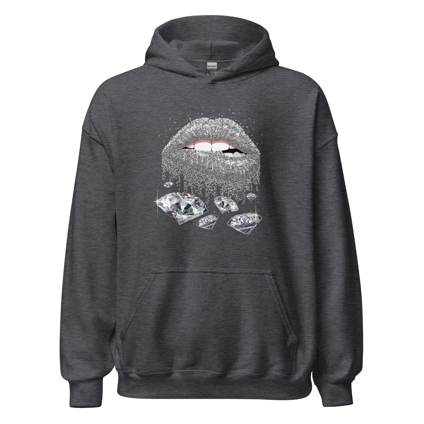 Diamond Lips Unisex Hoodie