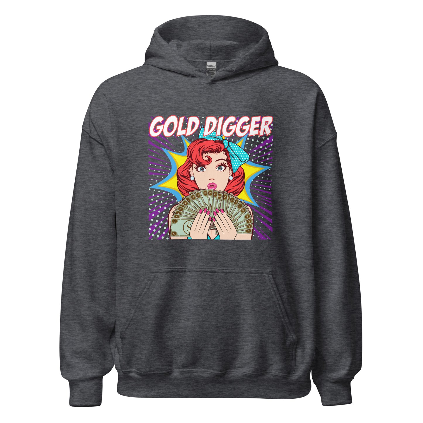 GOLD DIGGER pop art Unisex Hoodie