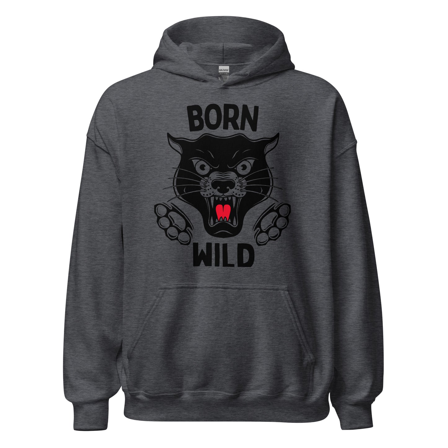 Born Wild - Traditional Panther Unisex Hoodie
