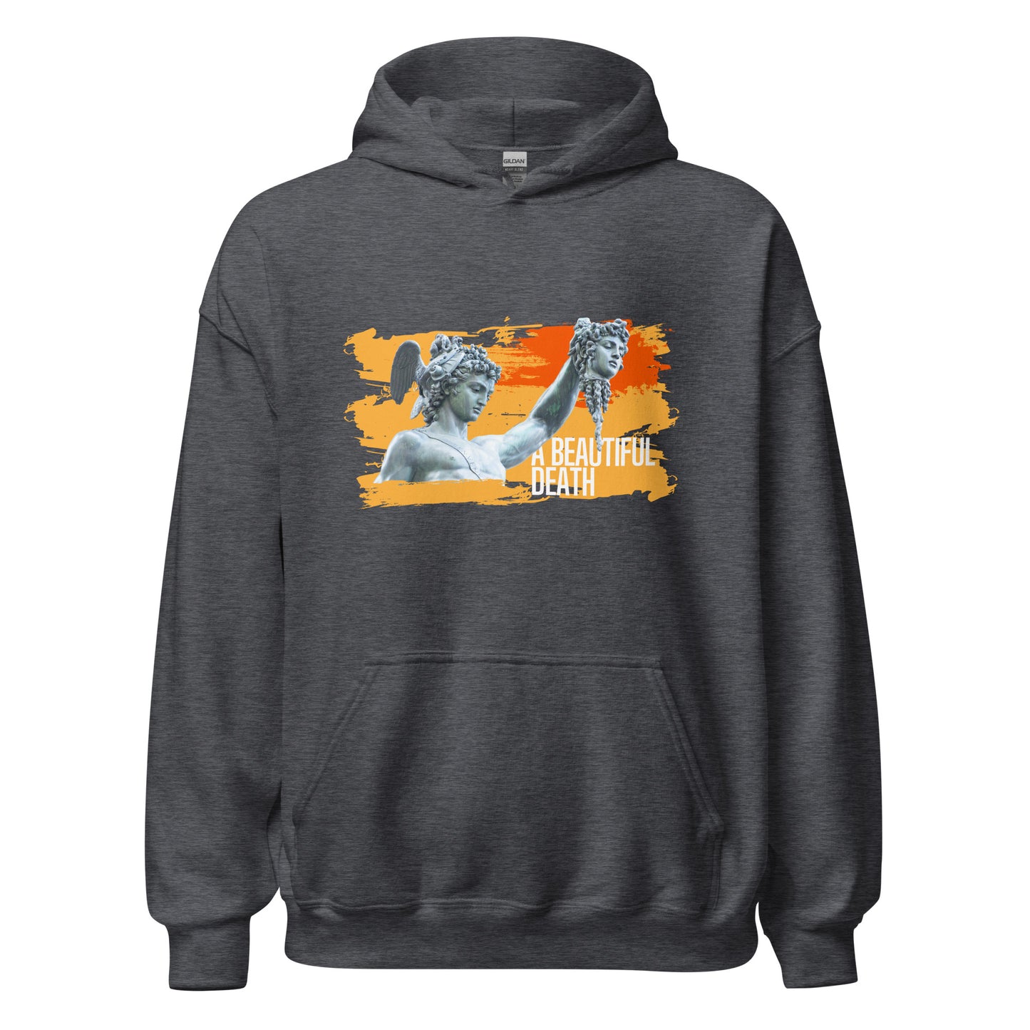 Artwork Painting Beautiful Death Statue Unisex Hoodie