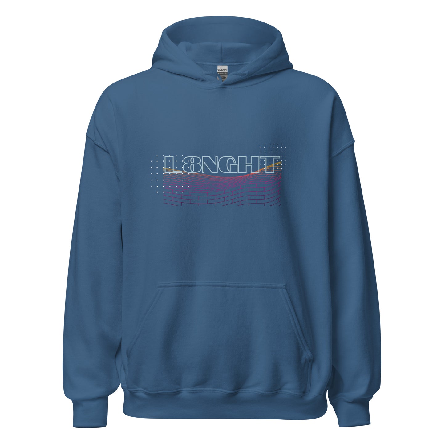 L8NGHT retro logo Unisex Hoodie