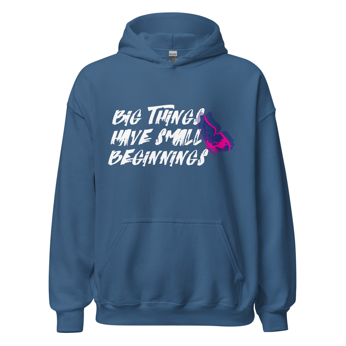 BIG Things Have Small Beginnings ButterflyUnisex Hoodie