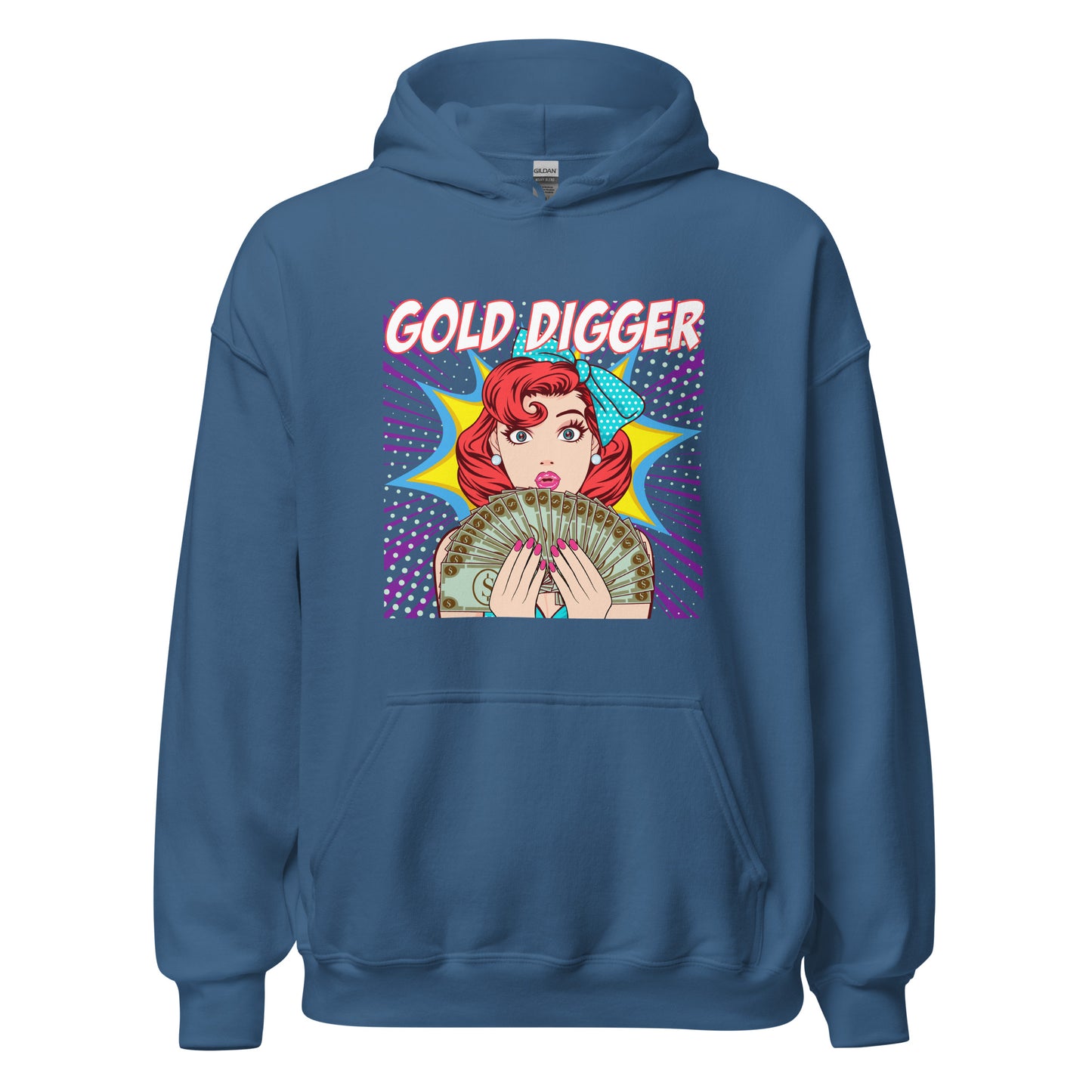 GOLD DIGGER pop art Unisex Hoodie