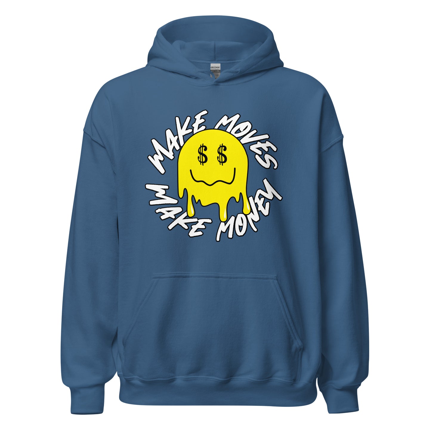 Smile - Make Moves Make Money Unisex Hoodie