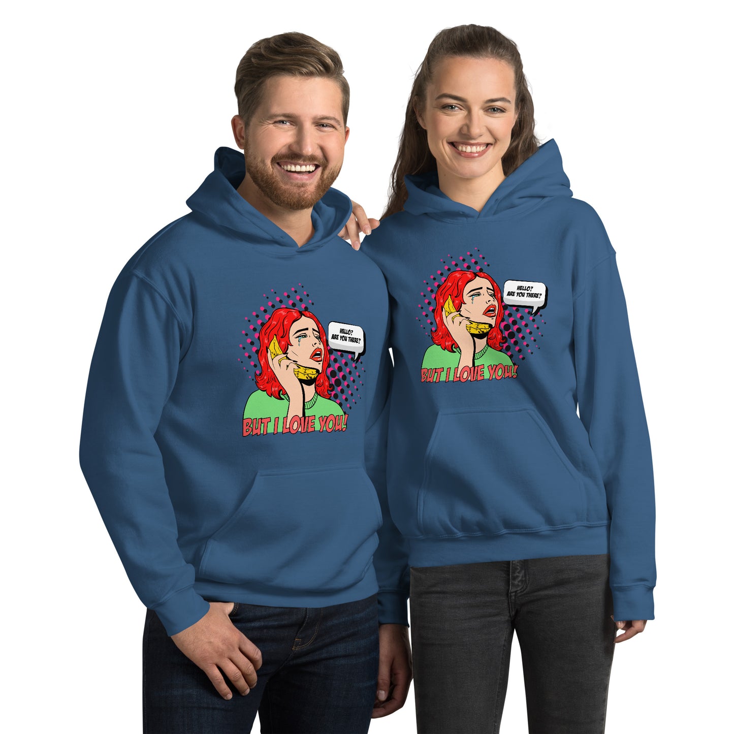 But I Love You! pop art Unisex Hoodie