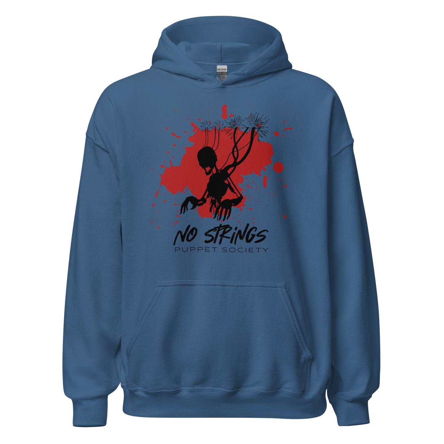 NO STRINGS - Puppet Society Unisex Hoodie