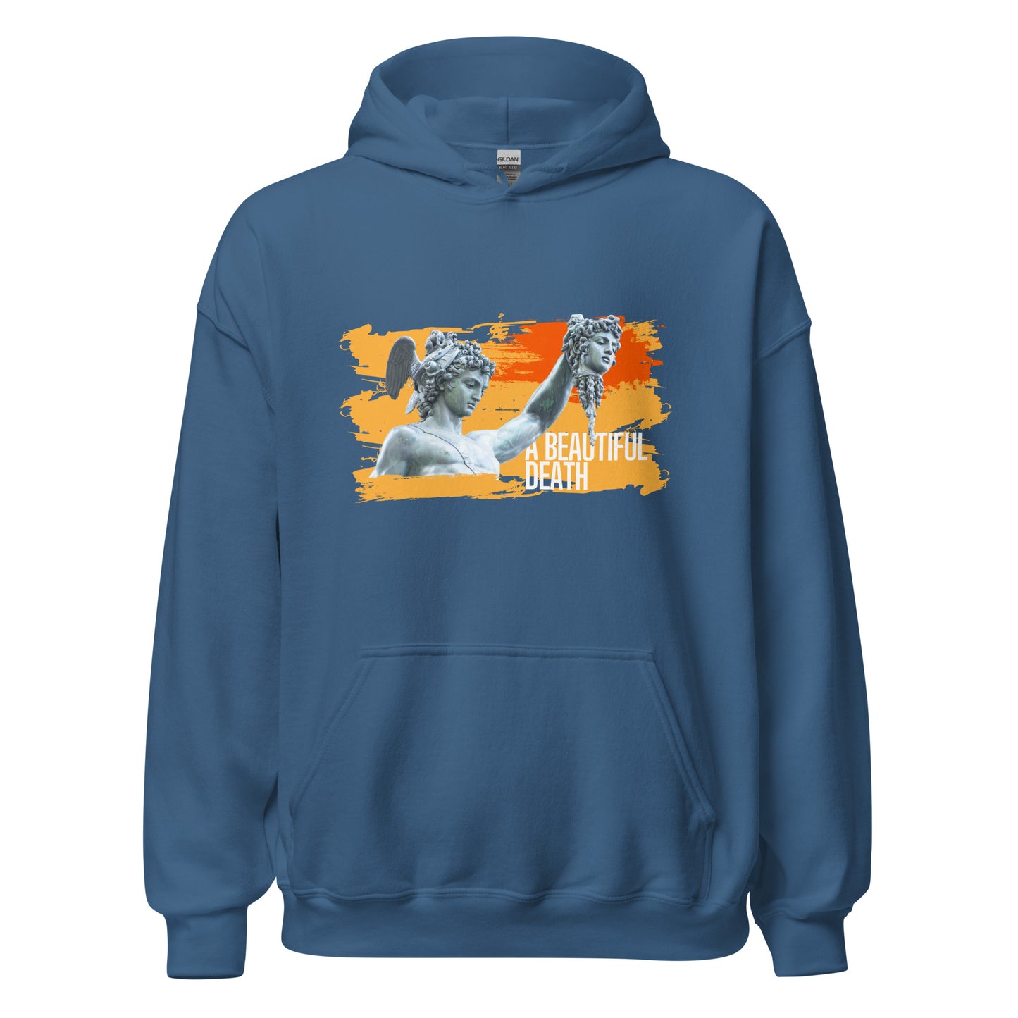 Artwork Painting Beautiful Death Statue Unisex Hoodie