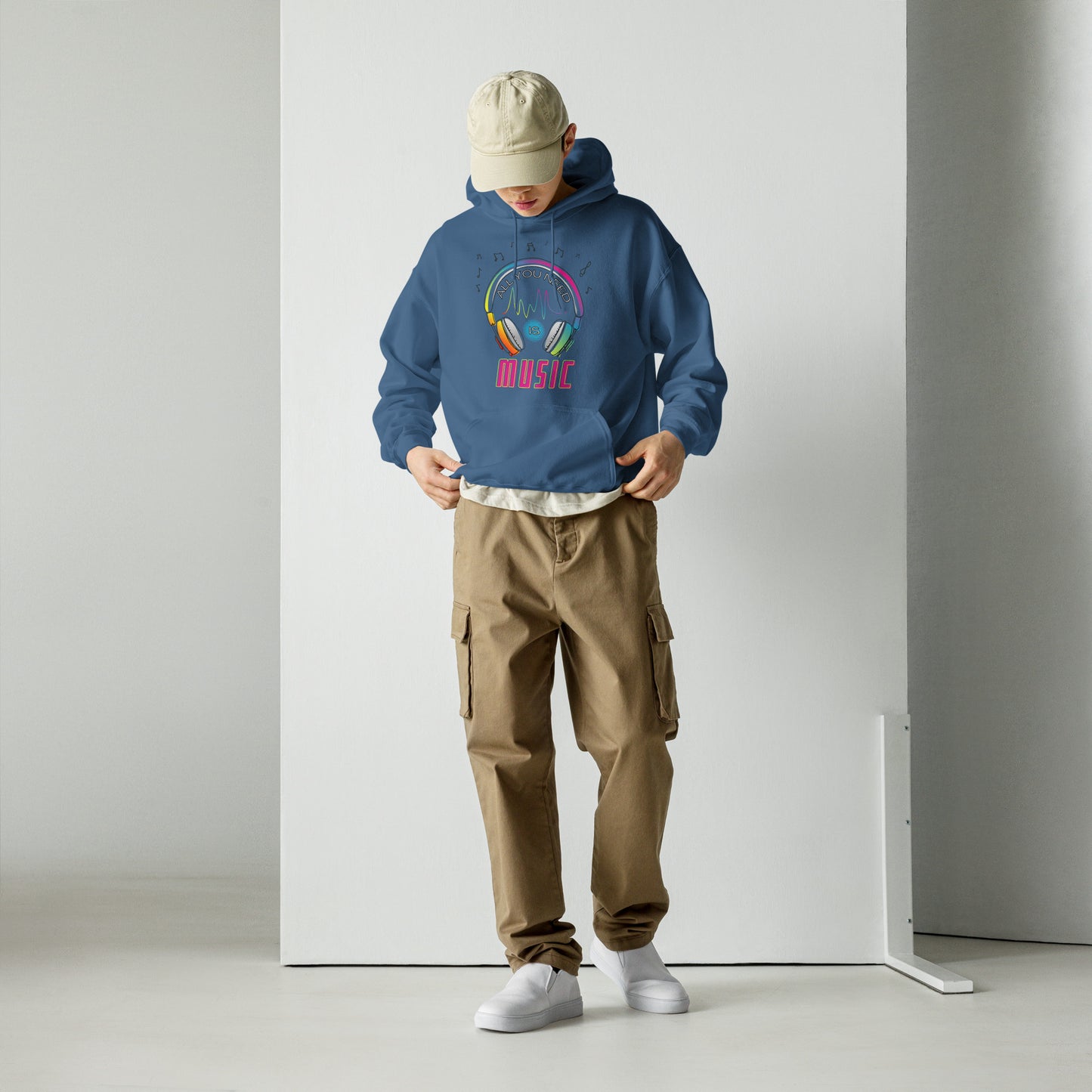 All you need is MUSIC Unisex Hoodie