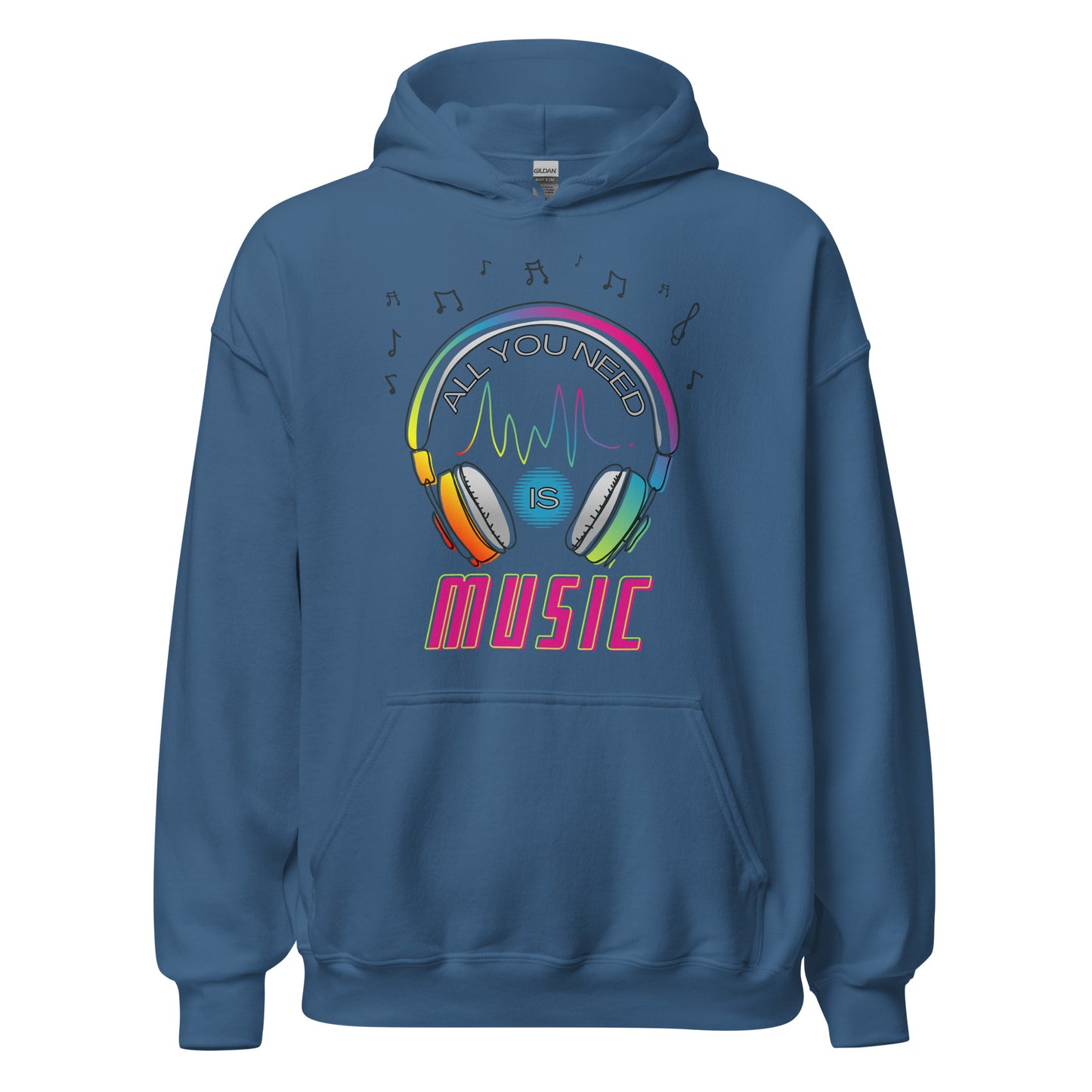 All you need is MUSIC Unisex Hoodie