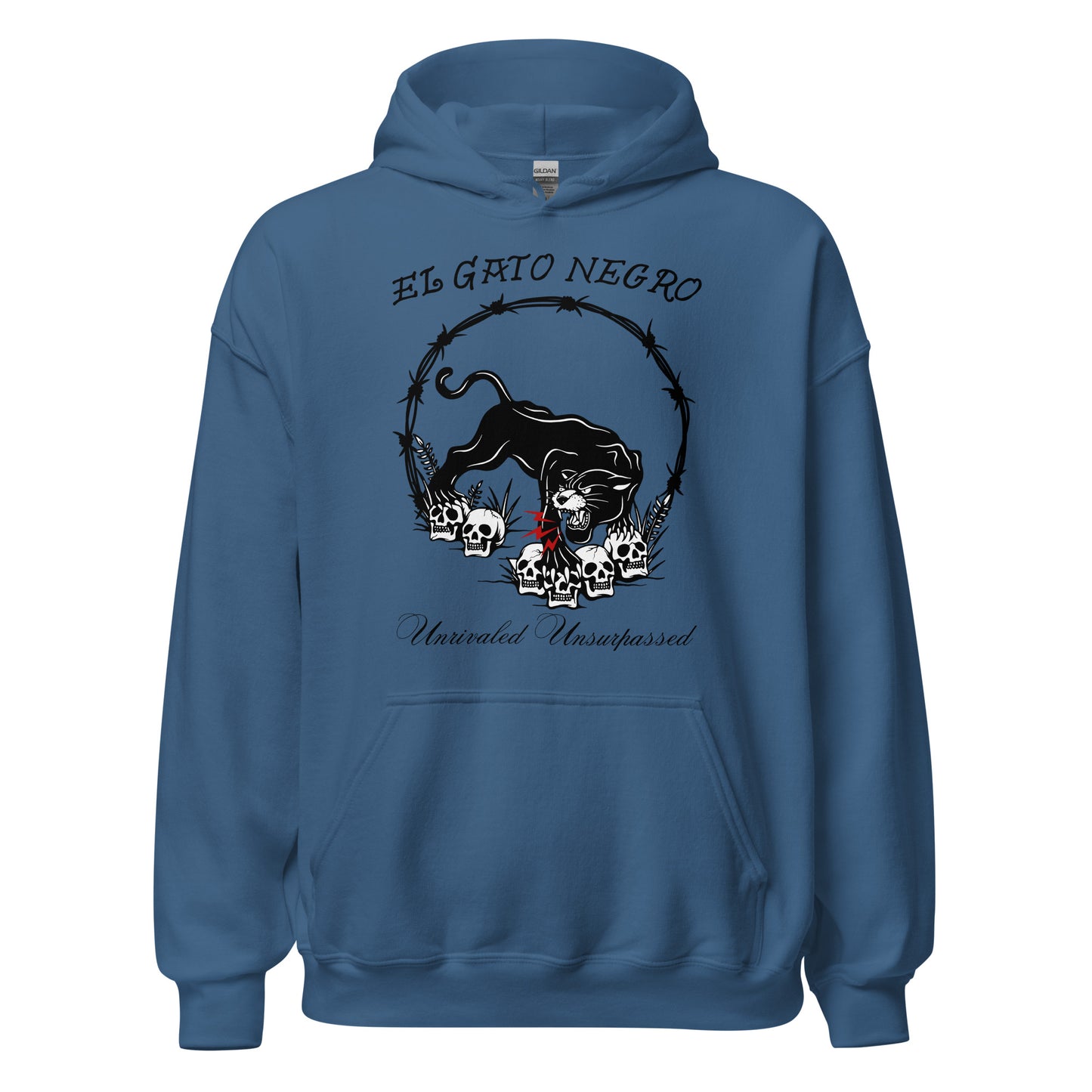 El Gato Negro - Unrivaled Unsurpassed Unisex Hoodie