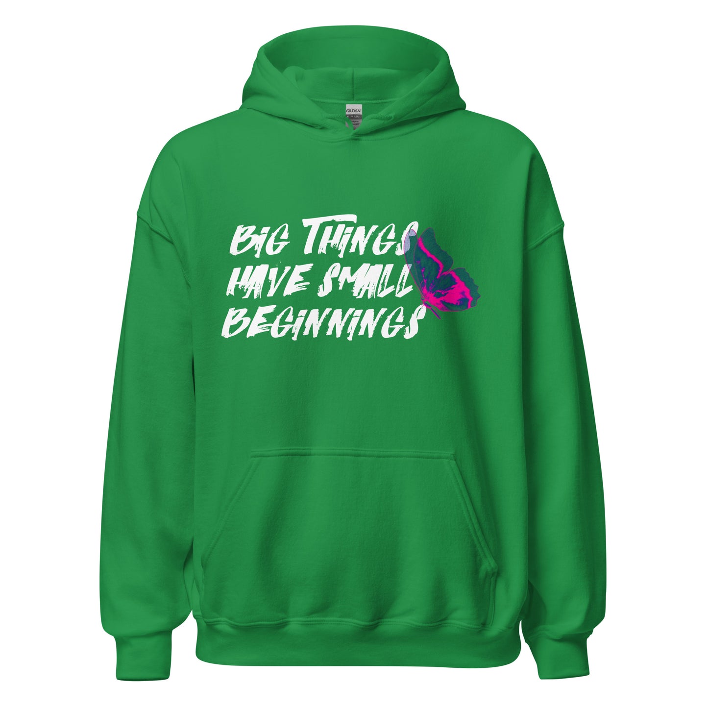 BIG Things Have Small Beginnings ButterflyUnisex Hoodie