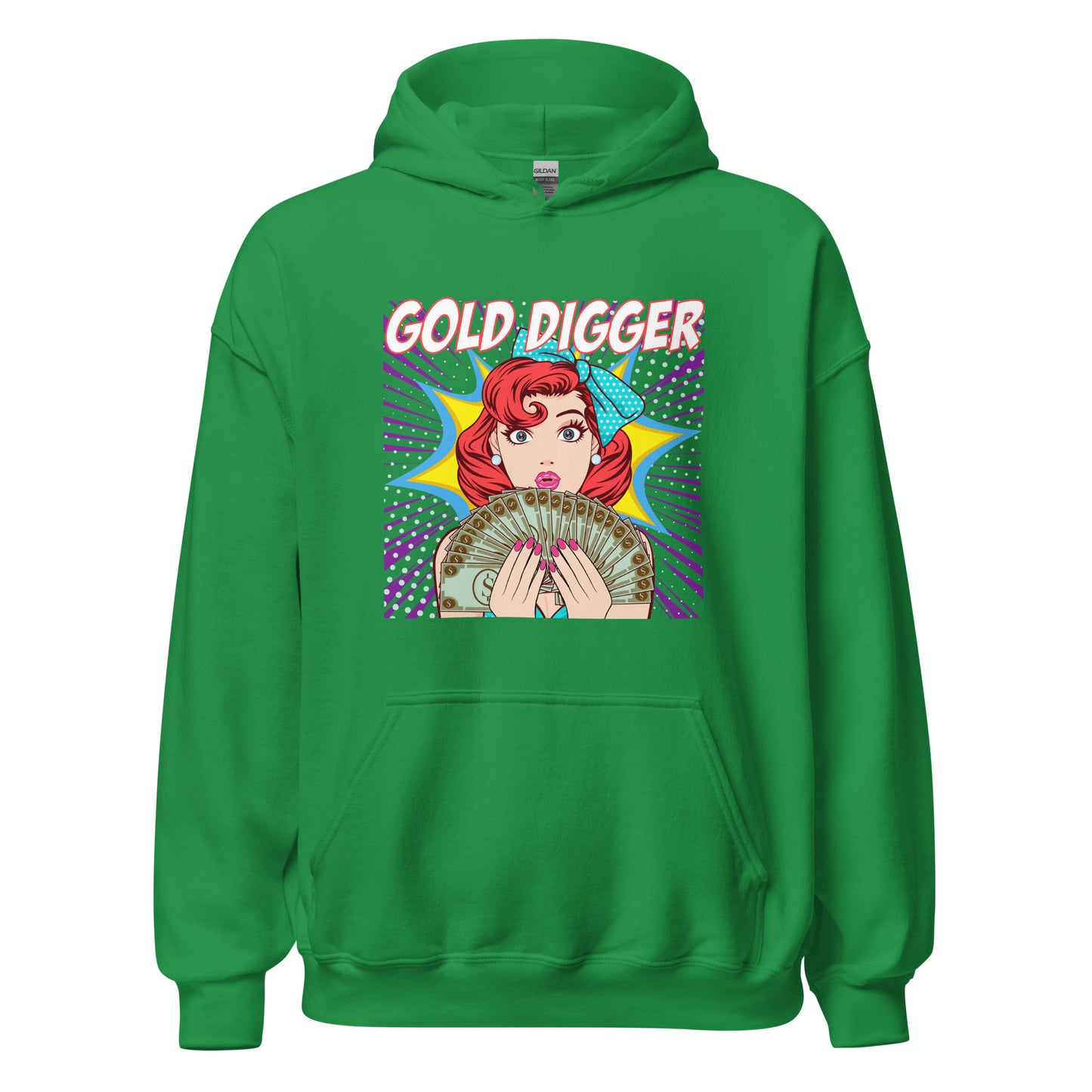 GOLD DIGGER pop art Unisex Hoodie
