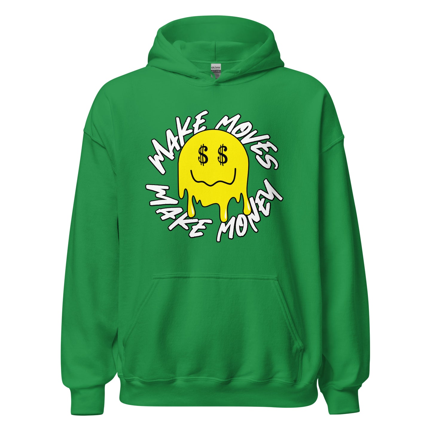 Smile - Make Moves Make Money Unisex Hoodie