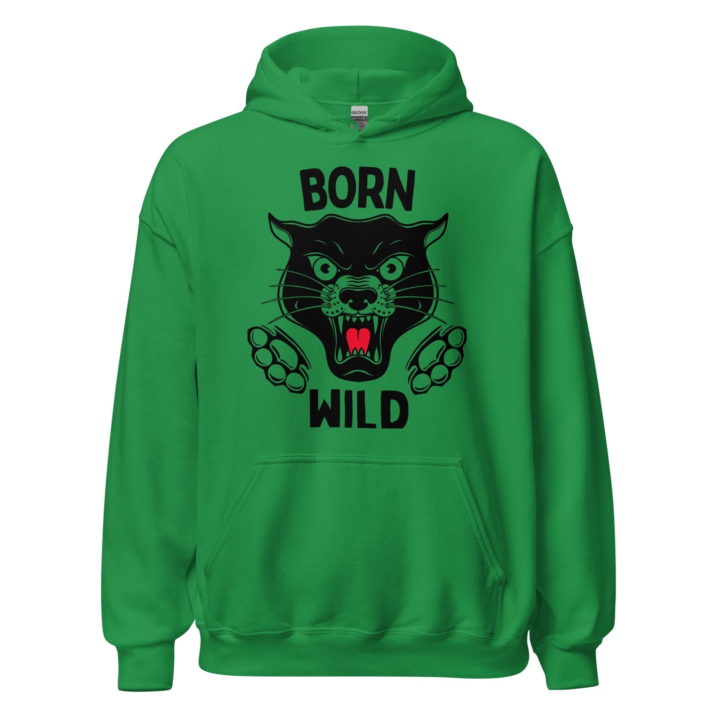Born Wild - Traditional Panther Unisex Hoodie