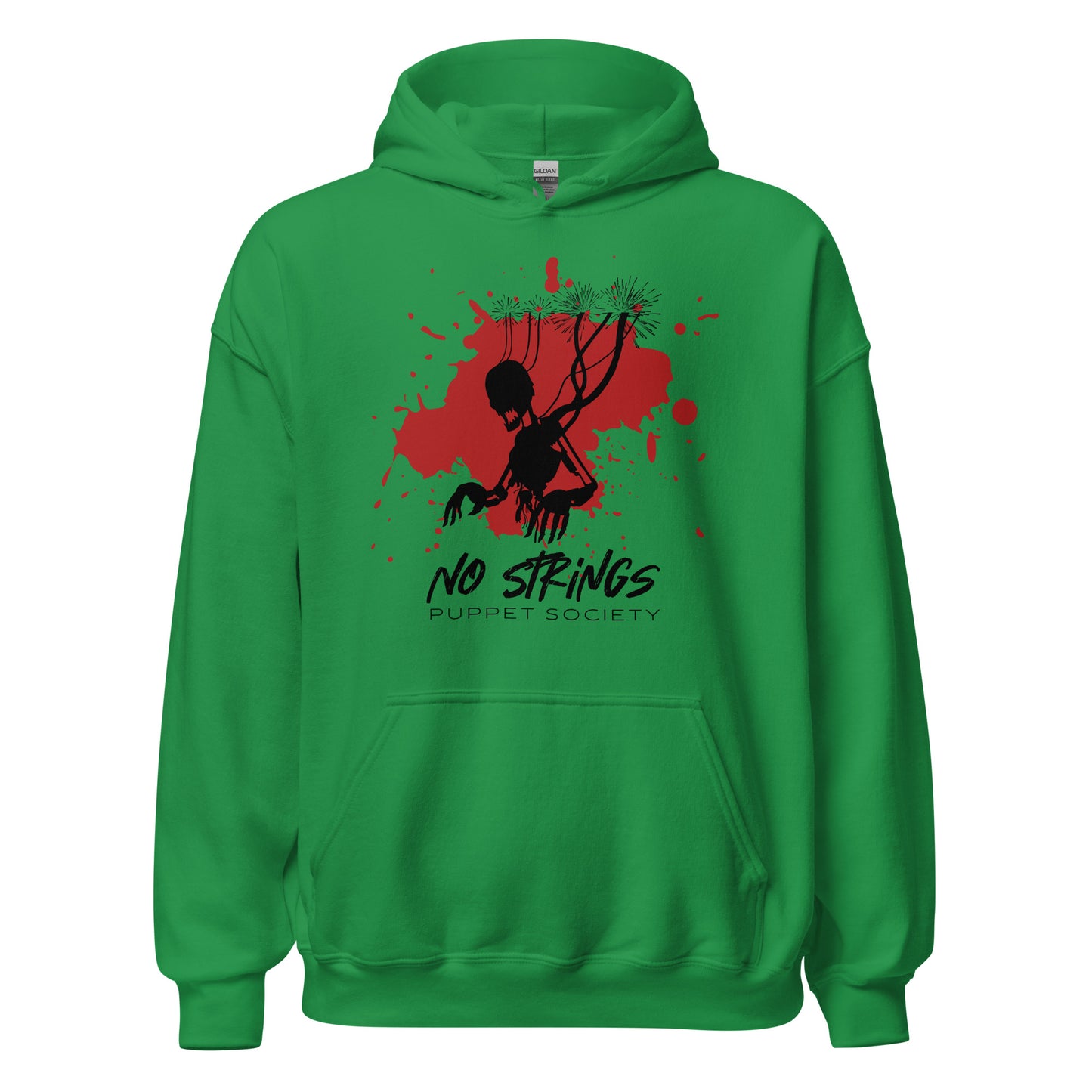 NO STRINGS - Puppet Society Unisex Hoodie