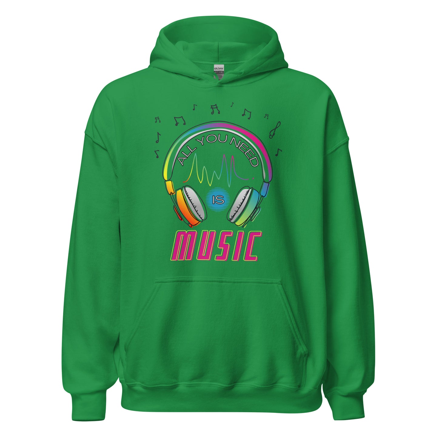 All you need is MUSIC Unisex Hoodie
