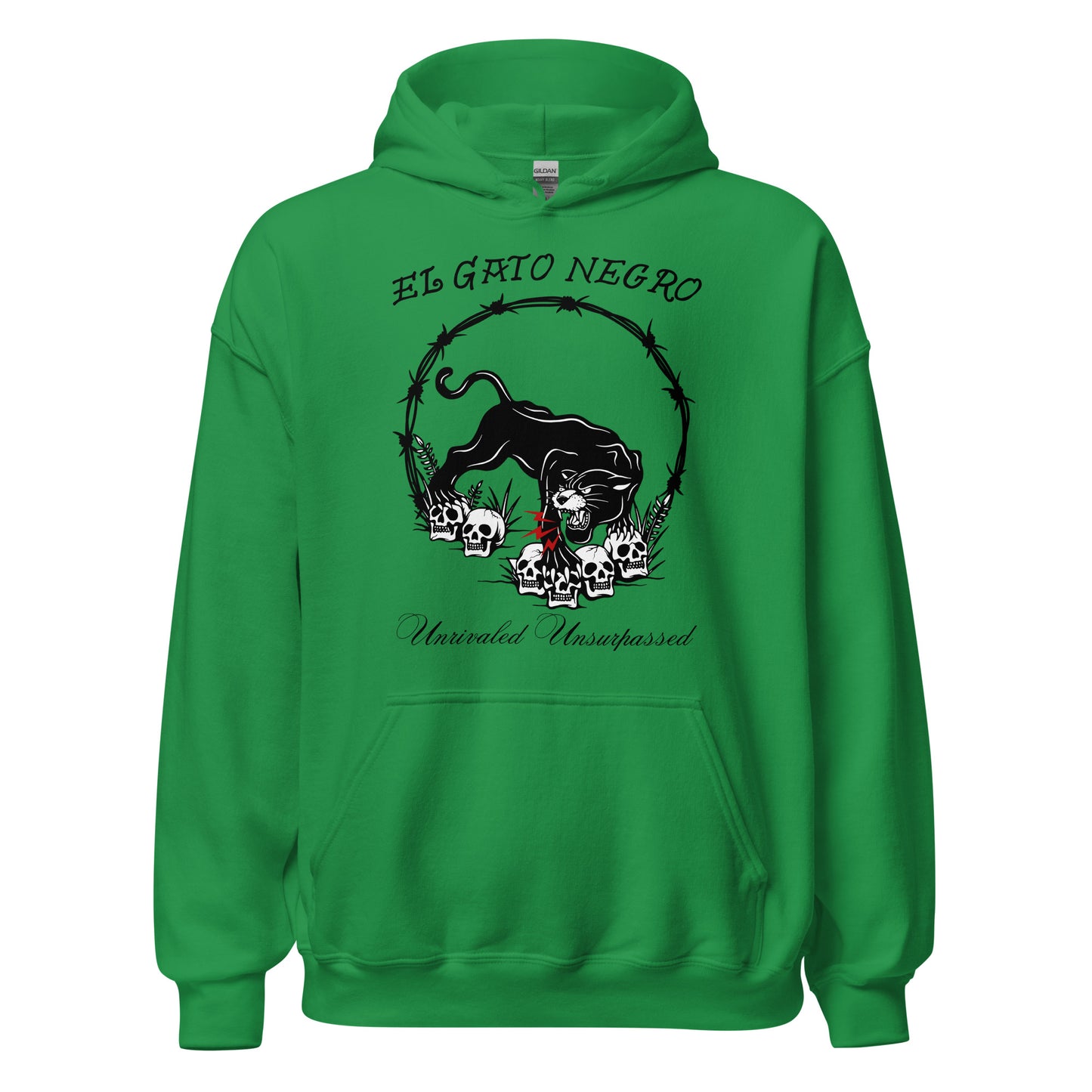 El Gato Negro - Unrivaled Unsurpassed Unisex Hoodie