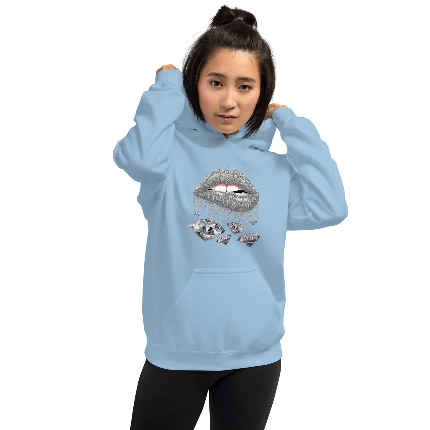 Diamond Lips Unisex Hoodie