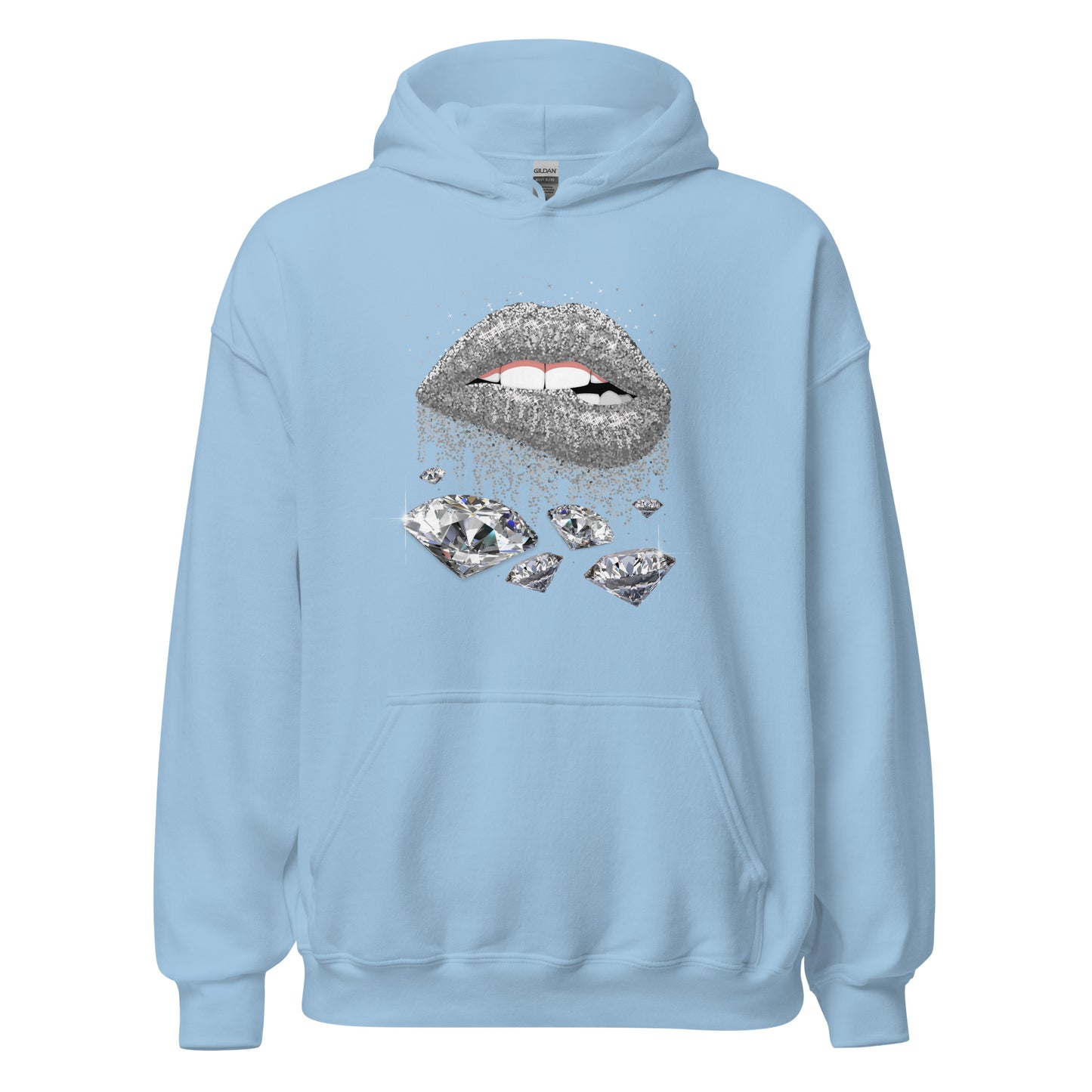 Diamond Lips Unisex Hoodie