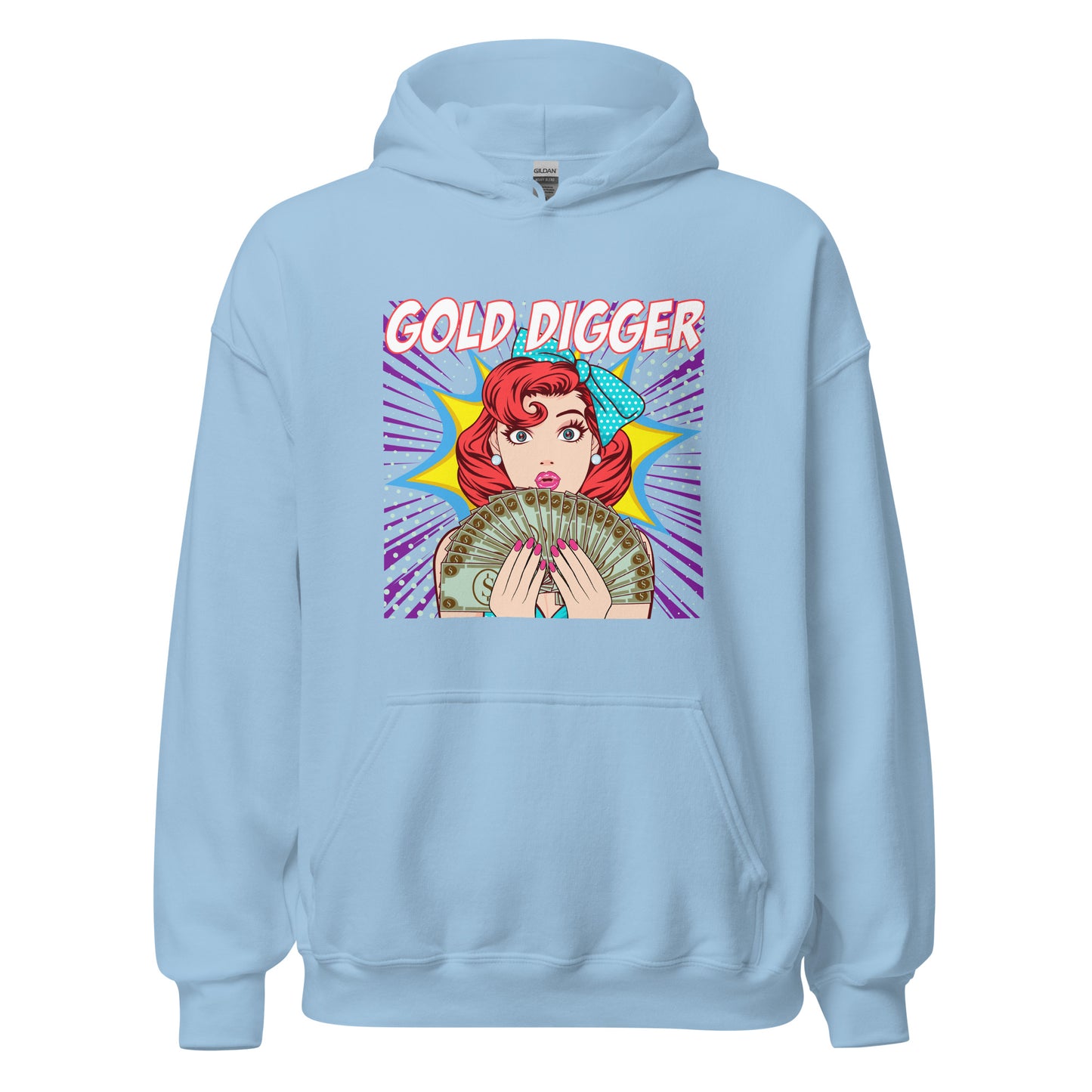 GOLD DIGGER pop art Unisex Hoodie