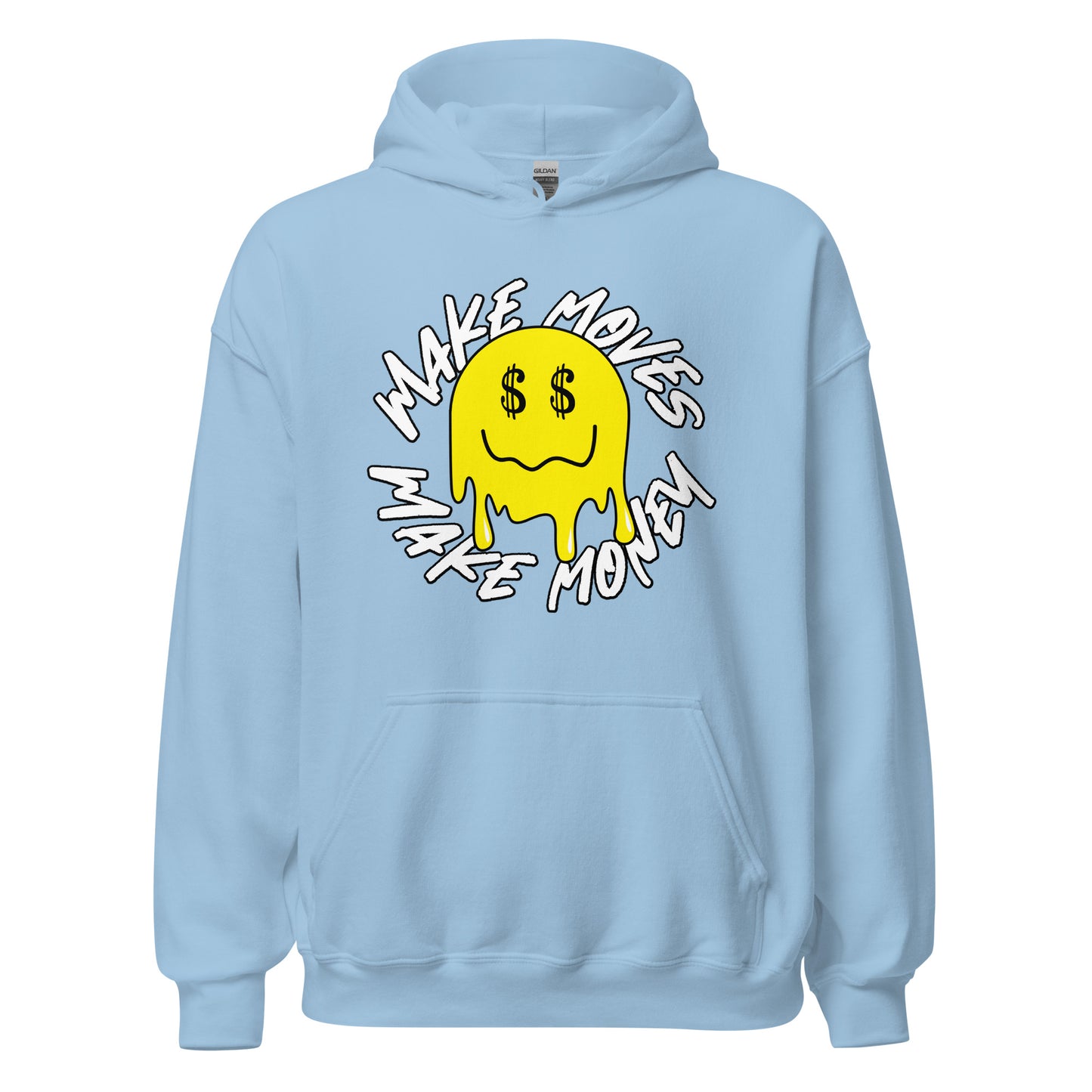Smile - Make Moves Make Money Unisex Hoodie